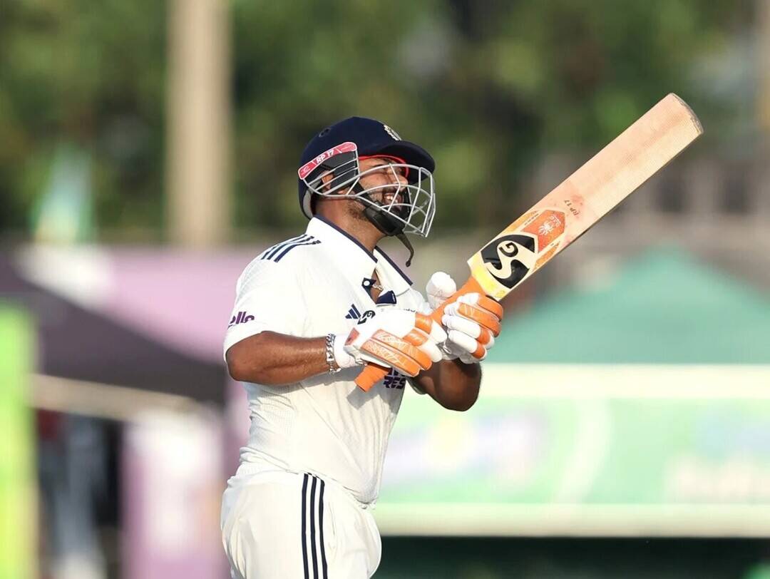 Rishabh Pant Becomes First Indian to Hit 100 Test Sixes