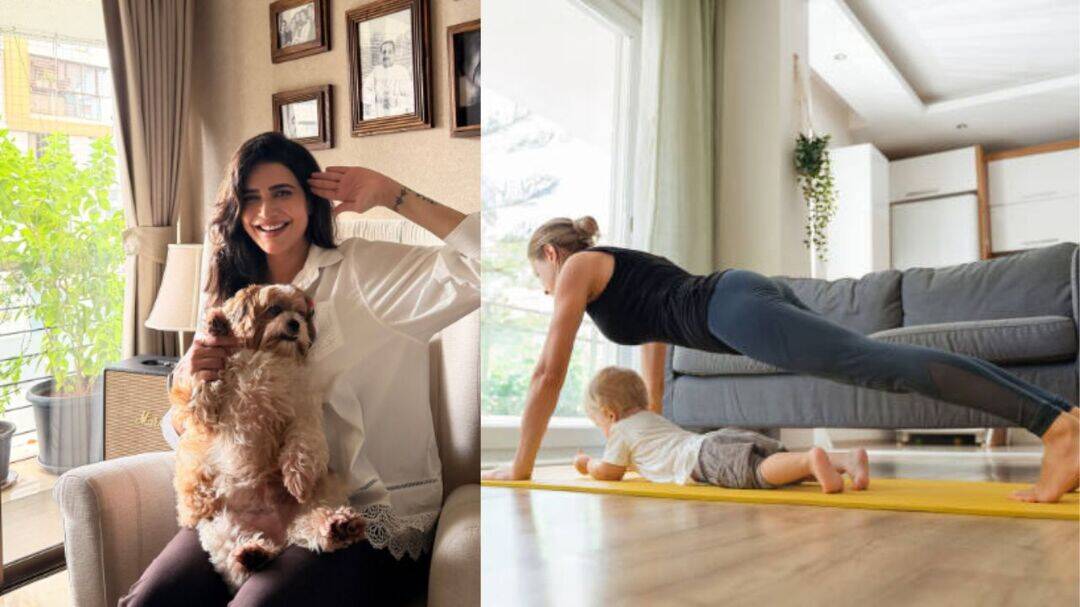 Karishma Tanna's postpartum fitness includes safe exercises