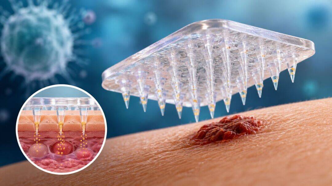 Dissolvable 3D-printed patch may transform skin cancer treatment