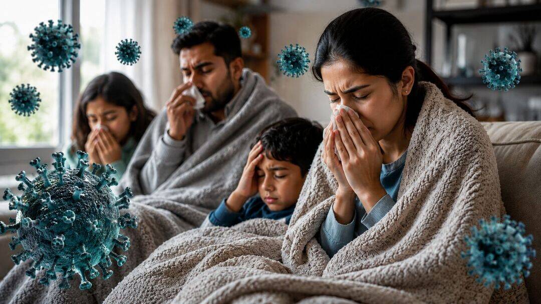 H1N1 spreading at home: Why families are falling sick one by one?