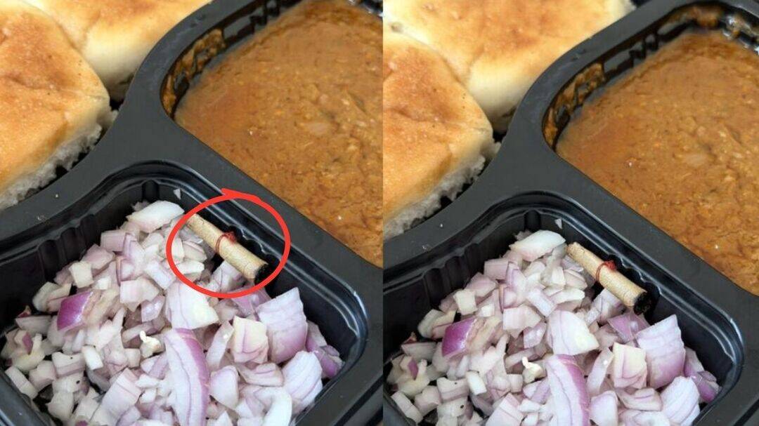 Bengaluru man finds 'smoked beedi' in Zomato pav bhaji order
