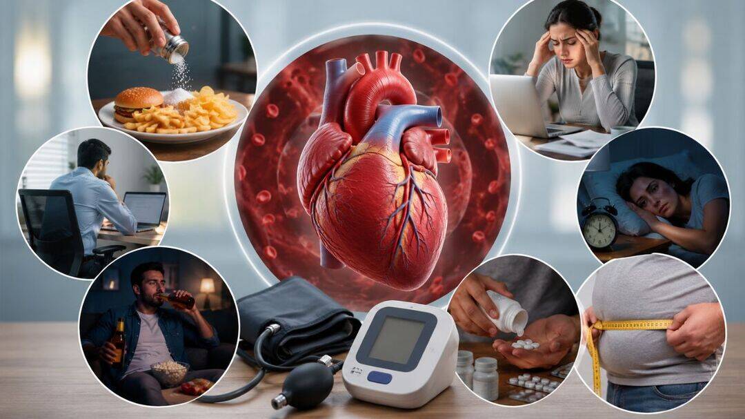 7 daily habits that raise your blood pressure without warning