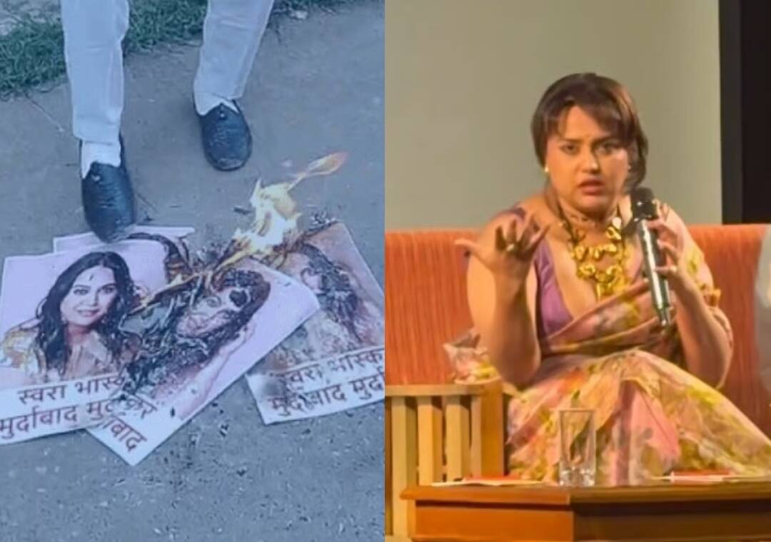 ₹1.51-lakh reward announced for cutting Swara's tongue amid protests over 'jauhar' remark
