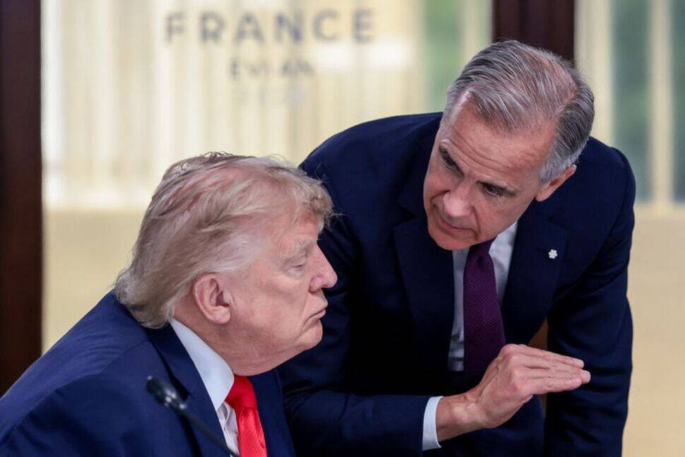 Trump posts 'just watch' warning for Canada PM Mark Carney