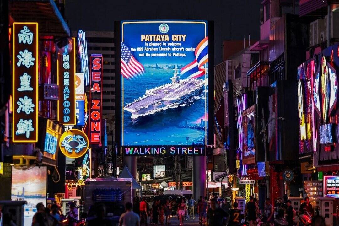 2 US soldiers sent back to warship after drunken brawl in Thailand's Pattaya