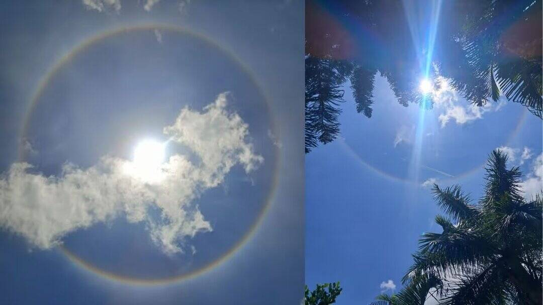Bengaluru sees rare 22-degree sun halo in sky