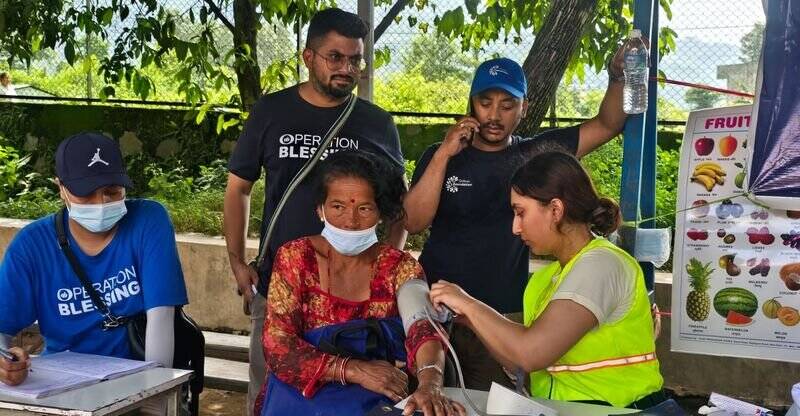 Ambala doctors hold medical camps in Nepal to help flood victims