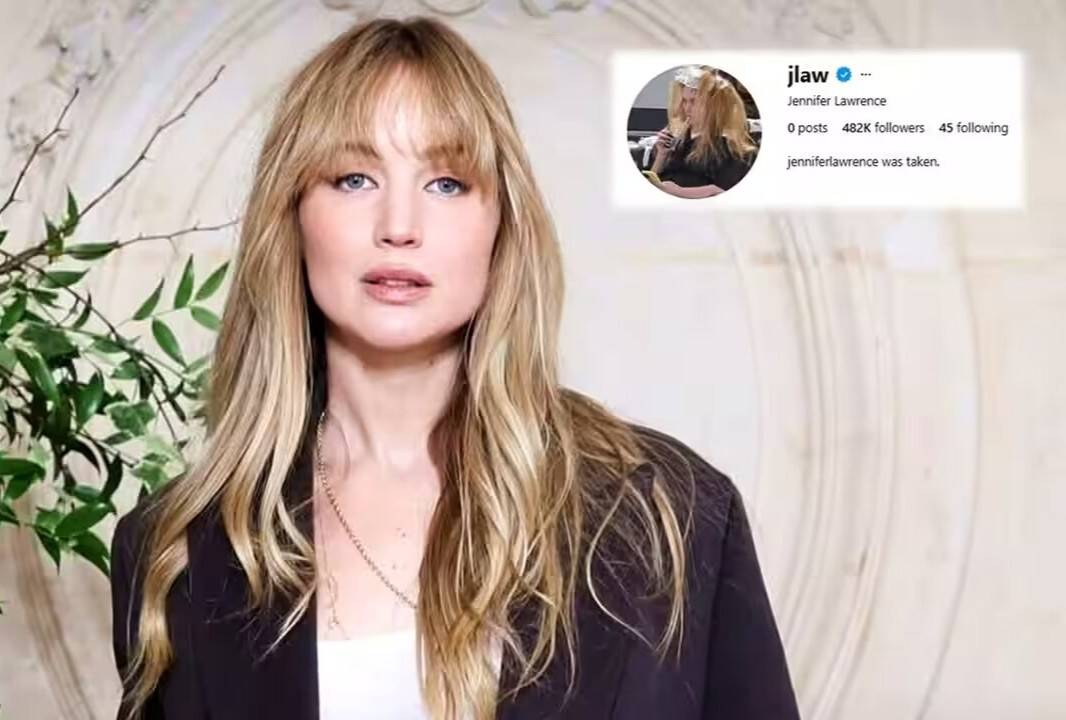 Jennifer Lawrence joins Instagram as 'jlaw', writes 'jenniferlawrence was taken' in bio