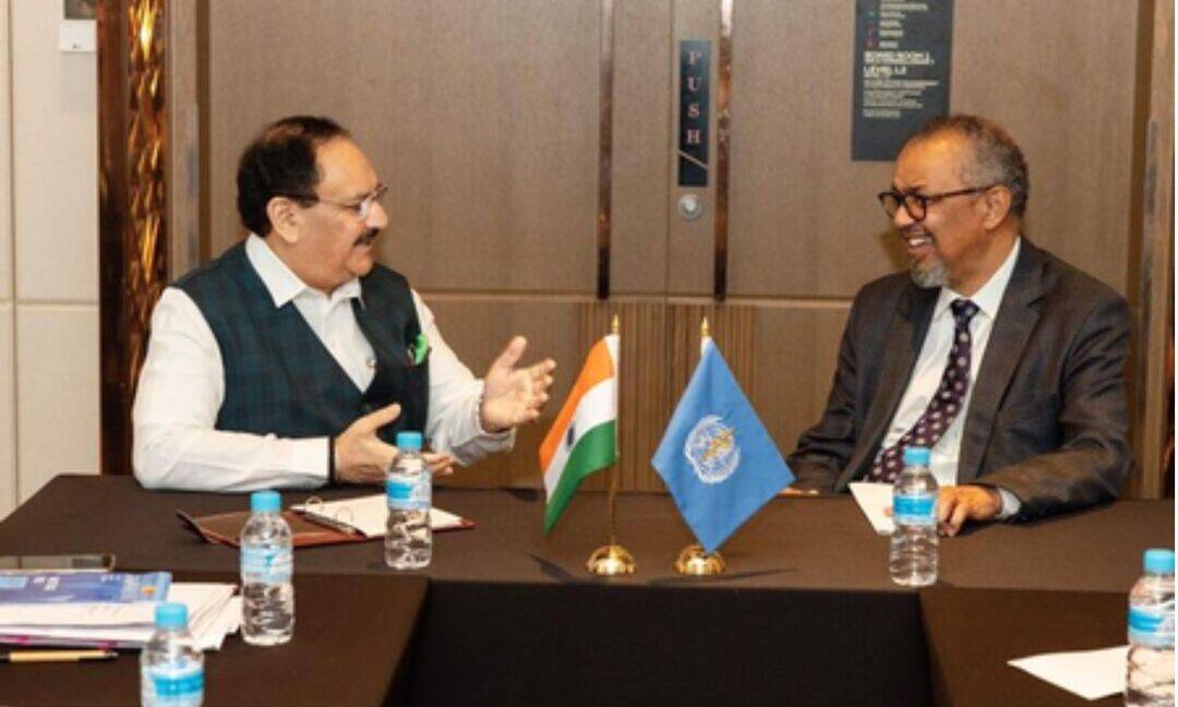 WHO chief praises India’s healthcare progress in meeting 