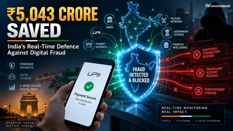 India's digital fraud defence prevents ₹5,043 crore in losses