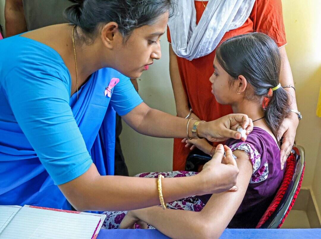 India administers 80 lakh HPV vaccine doses to young girls