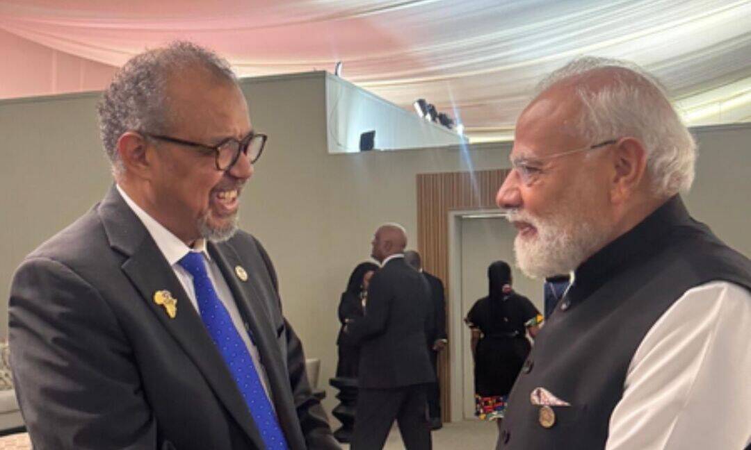 WHO chief wishes PM Modi on 76th birthday, praises health focus