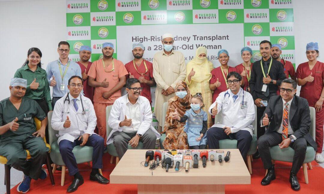 28-year-old woman undergoes high-risk kidney transplant at Yashoda