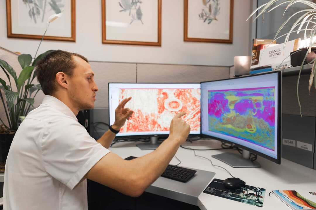 Photo : Inshorts Université de Sydney : première carte et classification des sols martiens