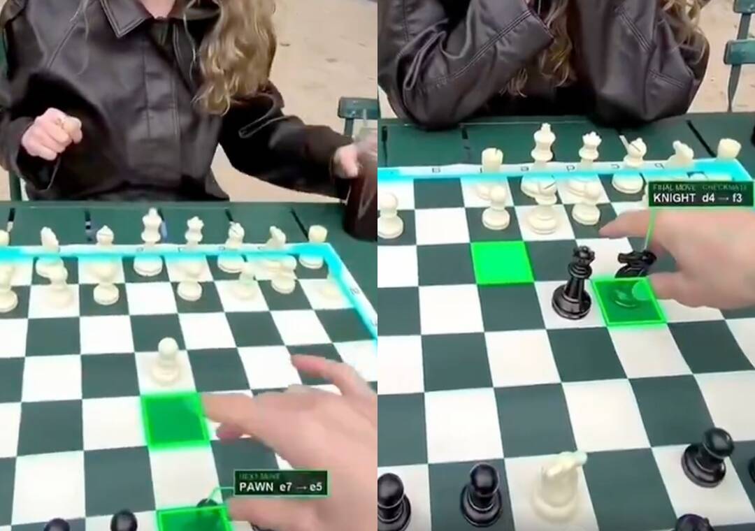 Man uses smart glasses to cheat in chess game, exposes AI risks - Inshorts