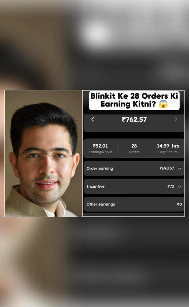 Exploitation hidden behind apps: Raghav on Blinkit delivery agent's ₹763 pay for 15 hours