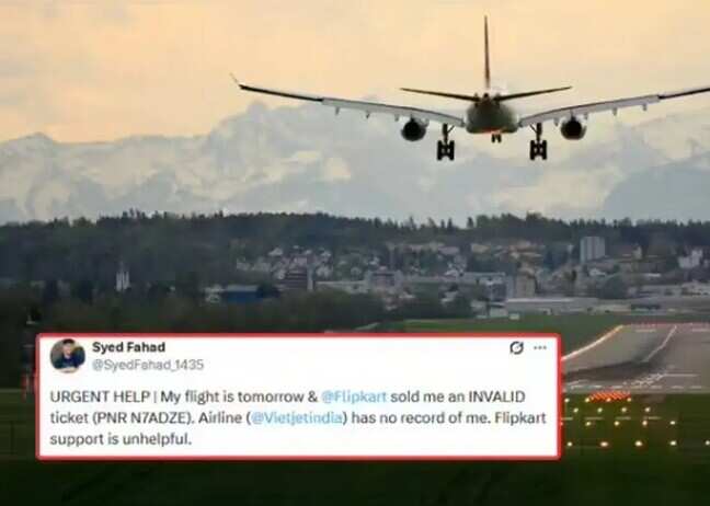 Man books Delhi-Vietnam flight via Flipkart, told his ticket doesn't exist at check-in counter