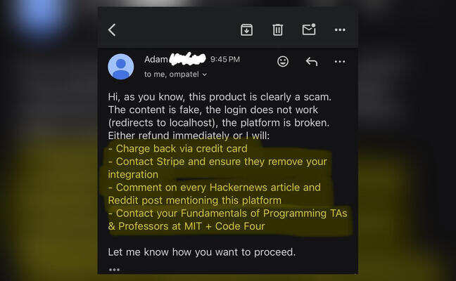 16-yr-old Indian-origin founder claims man tried to 'destroy his future' over 30 sec bug