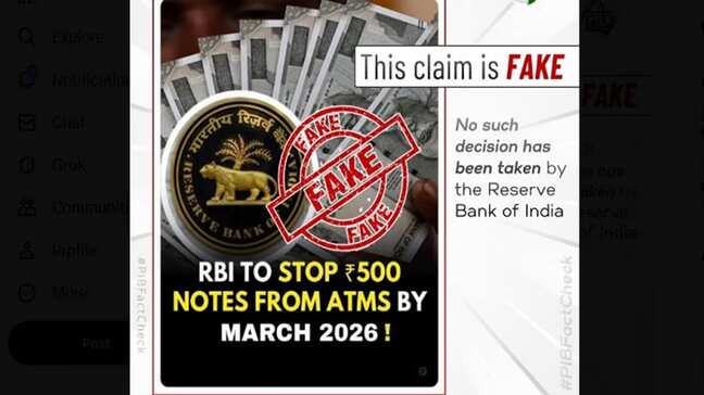Are ₹500 notes really being removed from ATMs by March 2026?