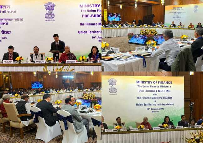 Sitharaman holds pre-Budget consultation meeting with states and UTs