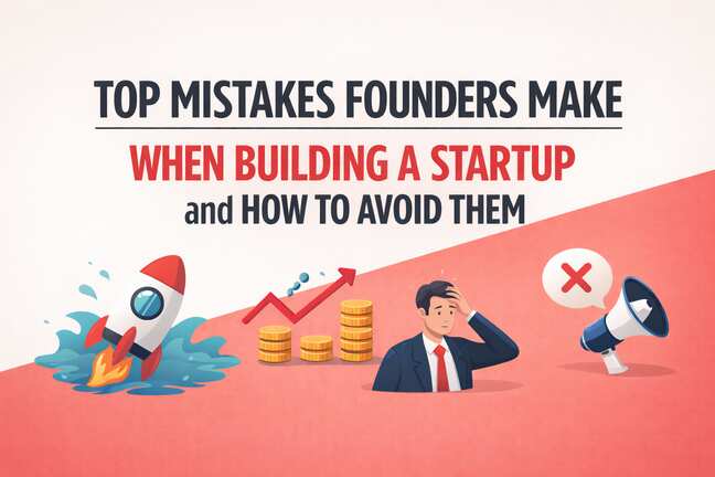 What are common mistakes founders make while building a startup?