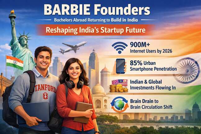 BARBIE founders are reshaping India’s startup future