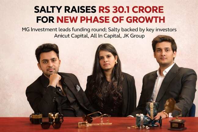 Salty raises ₹30.1 cr to scale D2C accessories brand in India