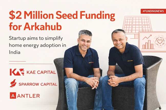 Arkahub raises $2 mn to simplify home energy adoption in India