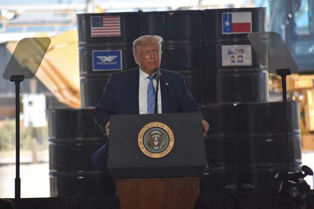 Crude oil prices jump as Trump's Iran threats raise supply fears