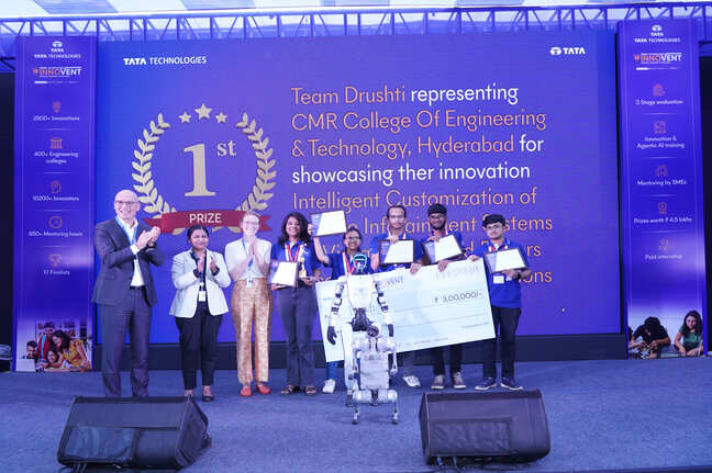Tata Technologies awards mobility innovation ideas by students
