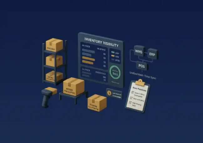 How does inventory visibility help protect cash?
