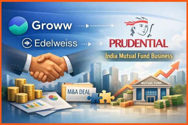 Groww & Edelweiss bid to buy Prudential’s India AMC