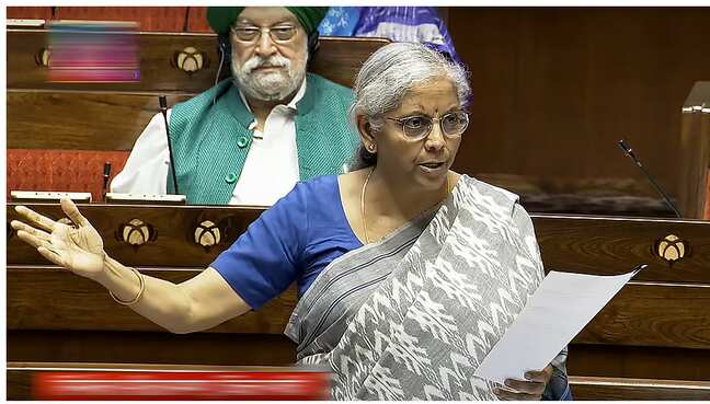 High personal income tax collection doesn't mean middle class being crushed: Sitharaman