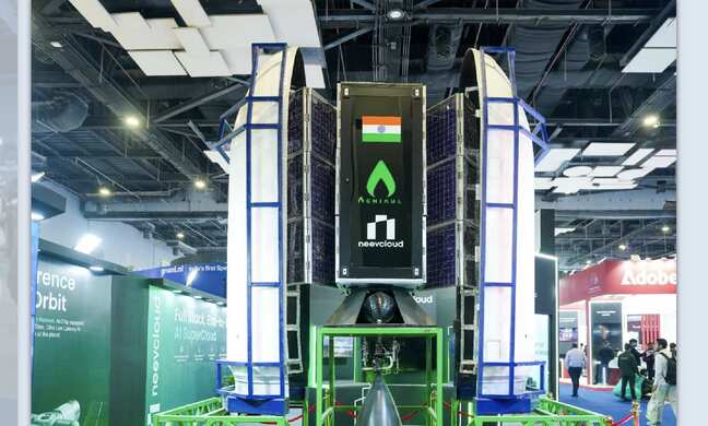Startup unveils prototype of India's first AI data centre that'll be launched into space