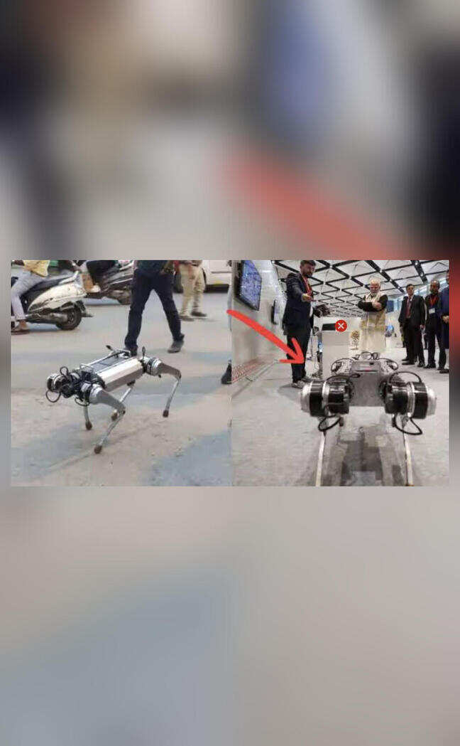 Made-in-India 'Param' robodog shines amid AI Summit row