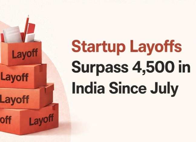 Startup layoffs cross 4,500 amid AI reset in India