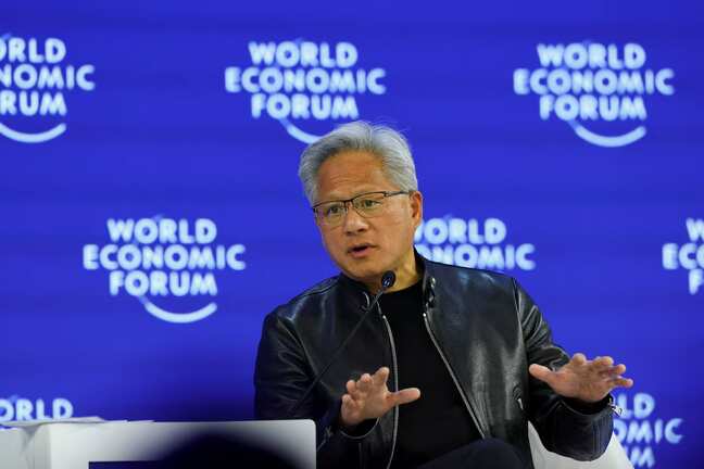 Nvidia sets ₹36 cr target cash bonus for CEO Huang under FY27 plan