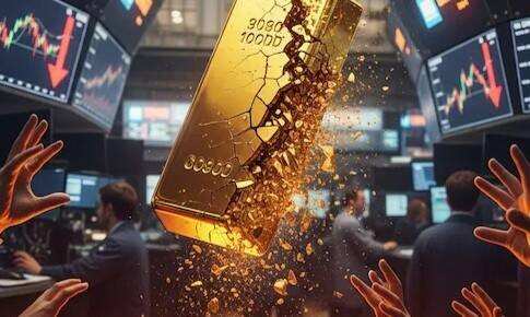 How much have gold and silver fallen in a week?