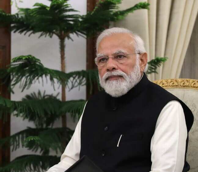 What was discussed during PM Modi's high-level review meeting on Middle East war?