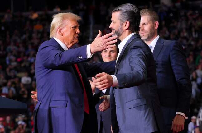 Firm backed by Trump's sons pitching weapons to UAE to fight Iran