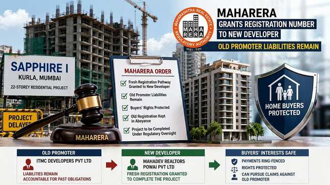 MahaRERA clears new developer for Kurla project, old dues stay