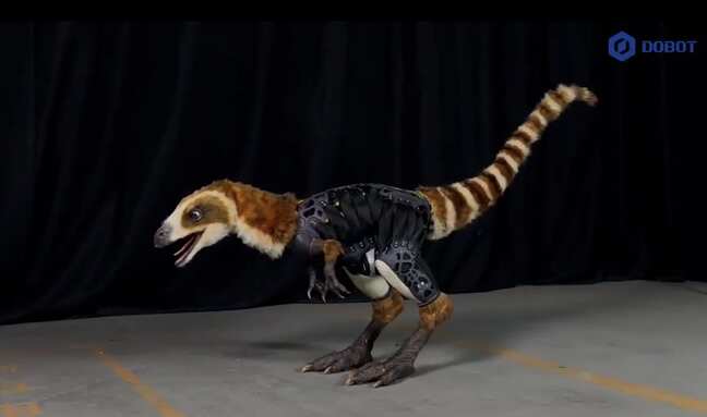 Chinese startup brings dinosaurs back to life in robot form, shares video