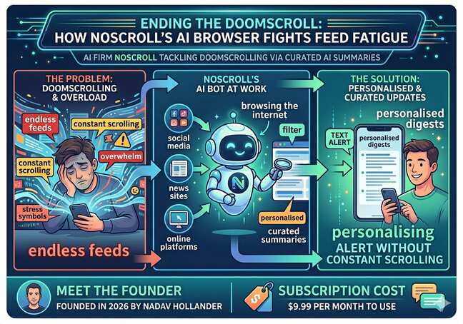 Firm makes AI bot that tackles doomscrolling by curating AI summaries