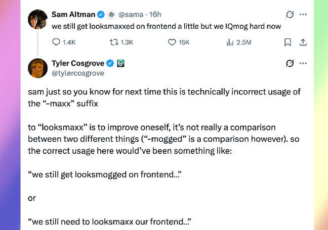 Sam Altman tries to use Gen Alpha slang, gets corrected