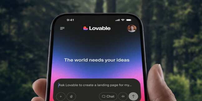 Lovable launches app to let users vibe code from their phones