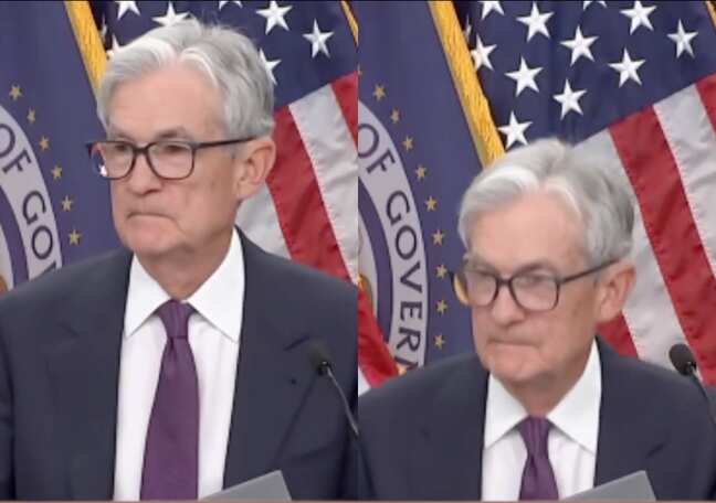Powell asked how he'll keep 'low profile' after quitting as US Fed Chair, he ducks down