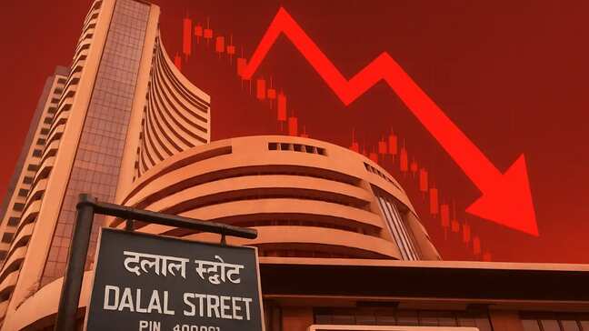 Why is stock market falling today?