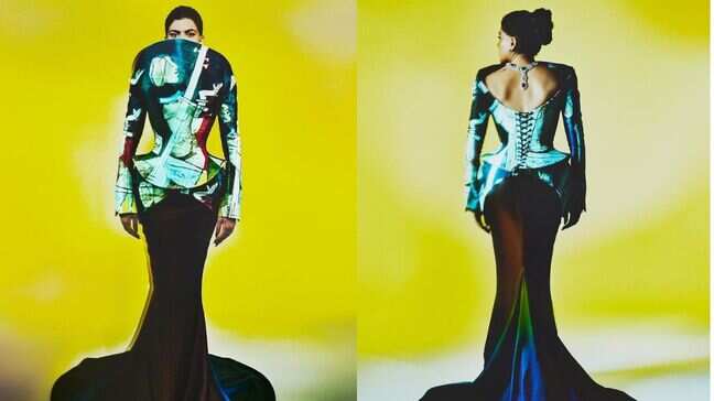 Ananya Birla turns MF Hussain's painting into corset for Met Gala