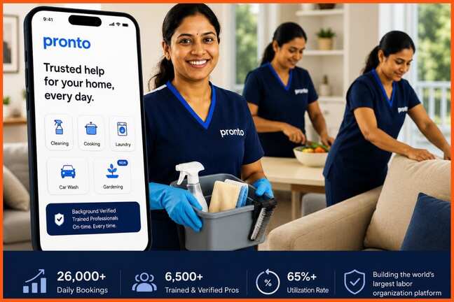Pronto raises $45 million, doubles valuation in a month