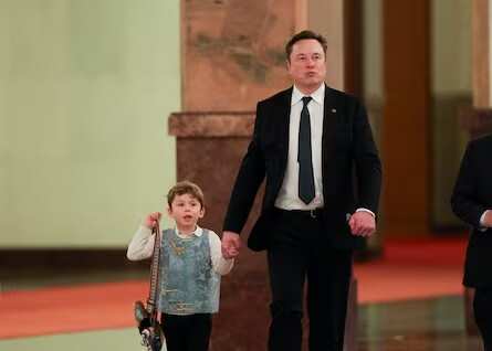 Musk brings son in Chinese attire to Trump-Jinping reception, reveals he's learning Mandarin